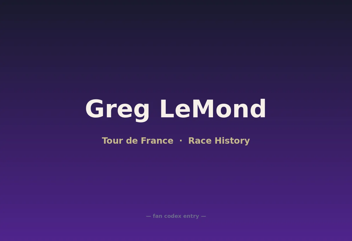 Greg LeMond