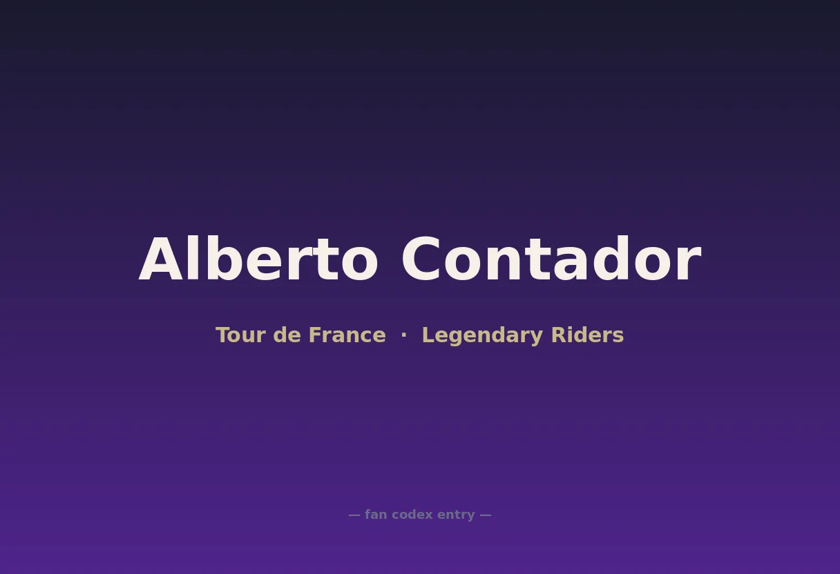 Alberto Contador