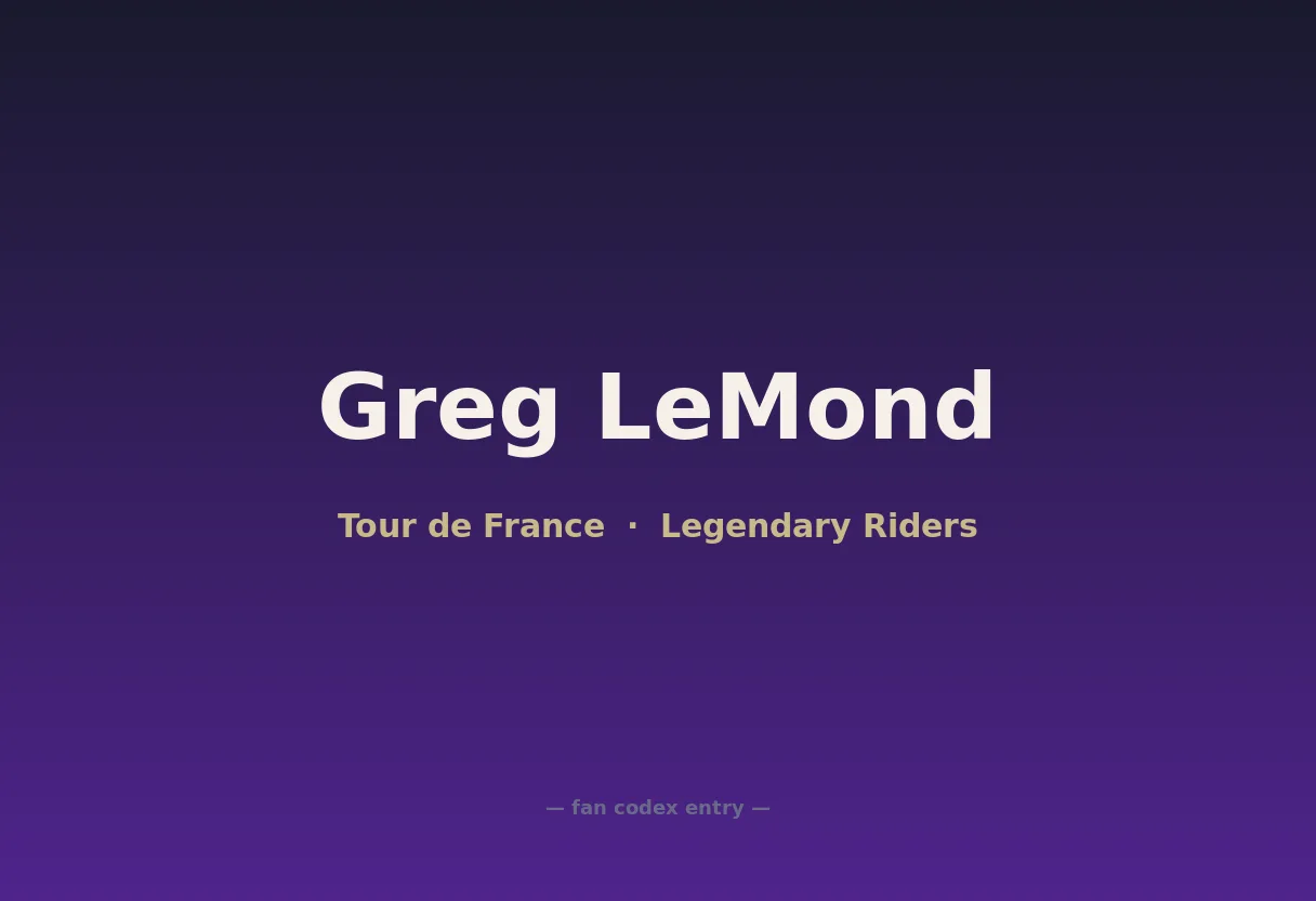 Greg LeMond