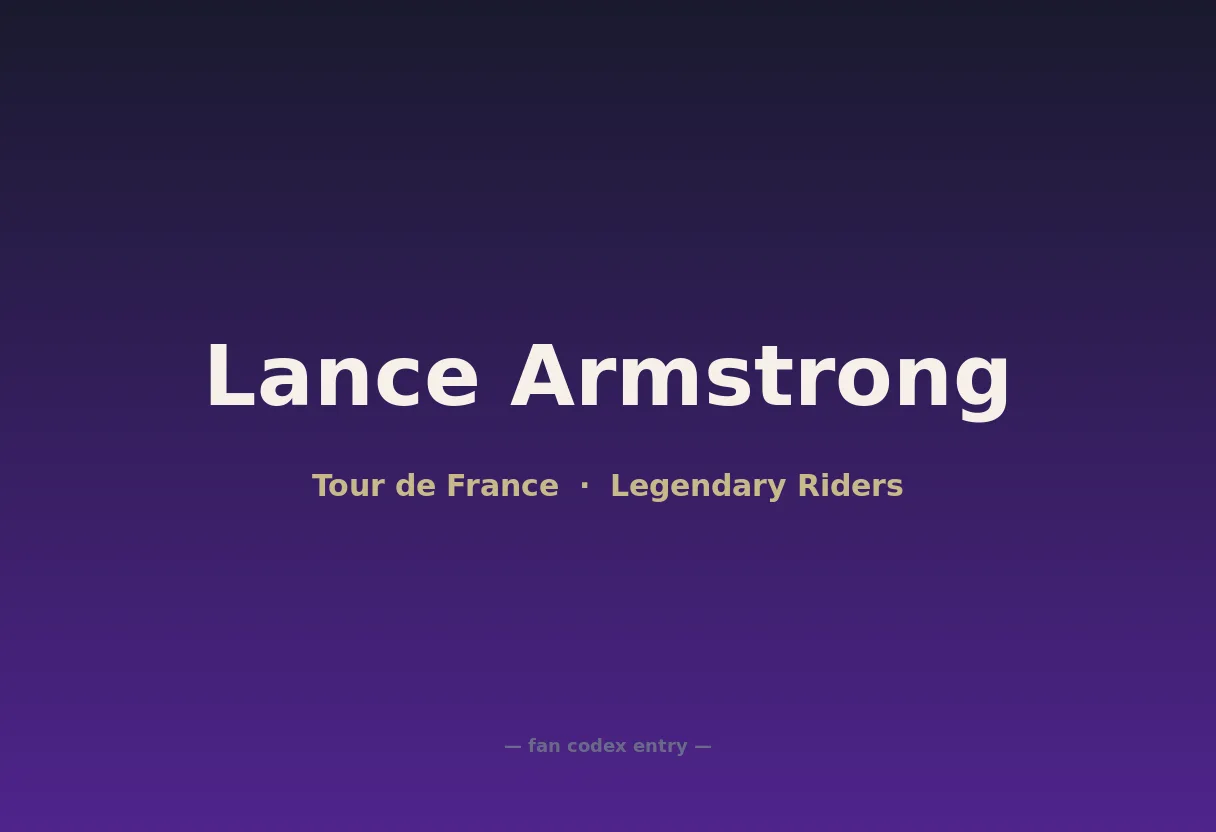 Lance Armstrong