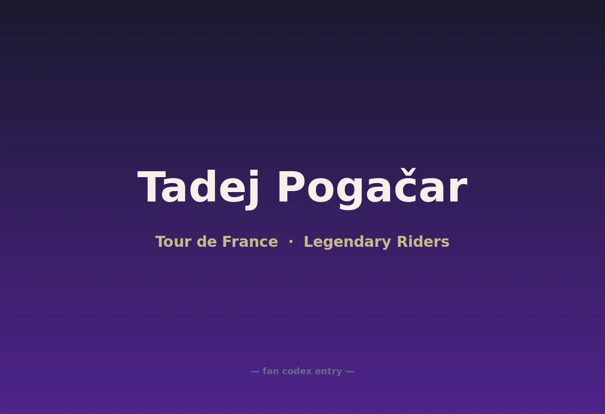 Tadej Pogačar
