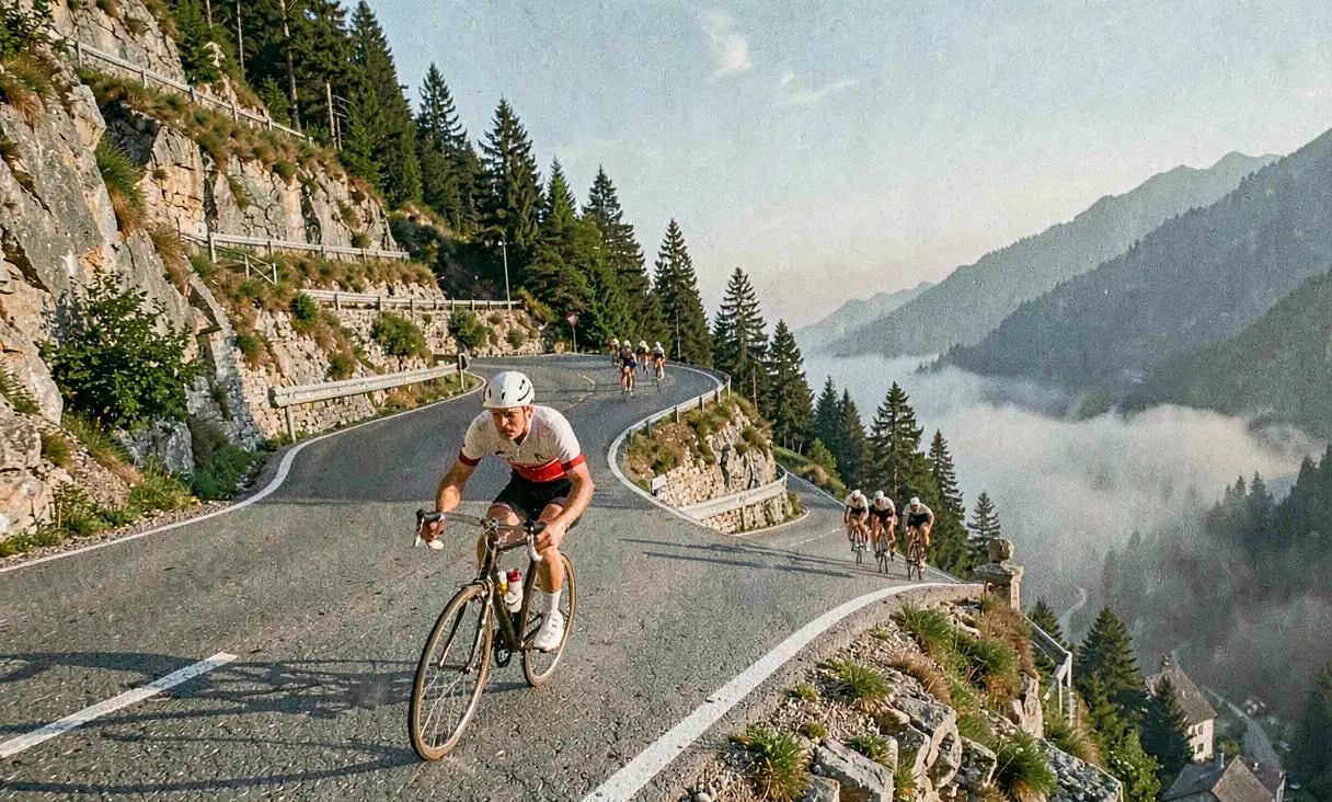 1952 Coppi vs Bartali Alpe d'Huez