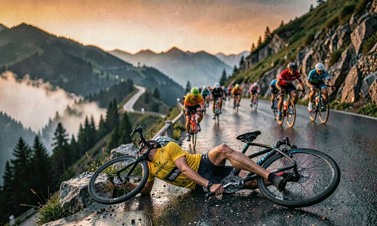 Contador vs Schleck