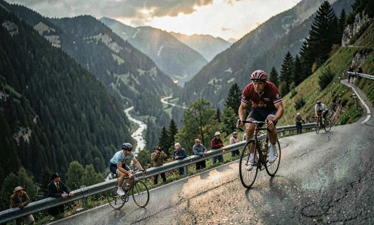 Merckx vs Thevenet